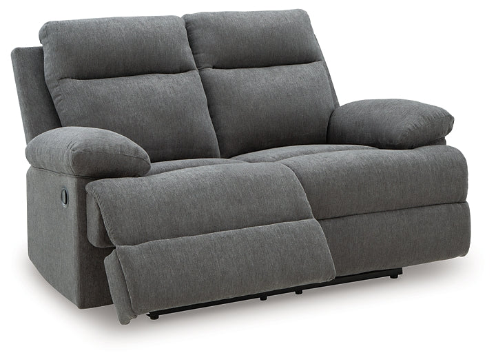 Side-Swipe Reclining Loveseat