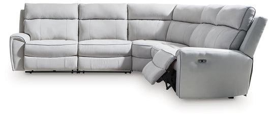 Social Pointe 5-Piece Power Reclining Sectional