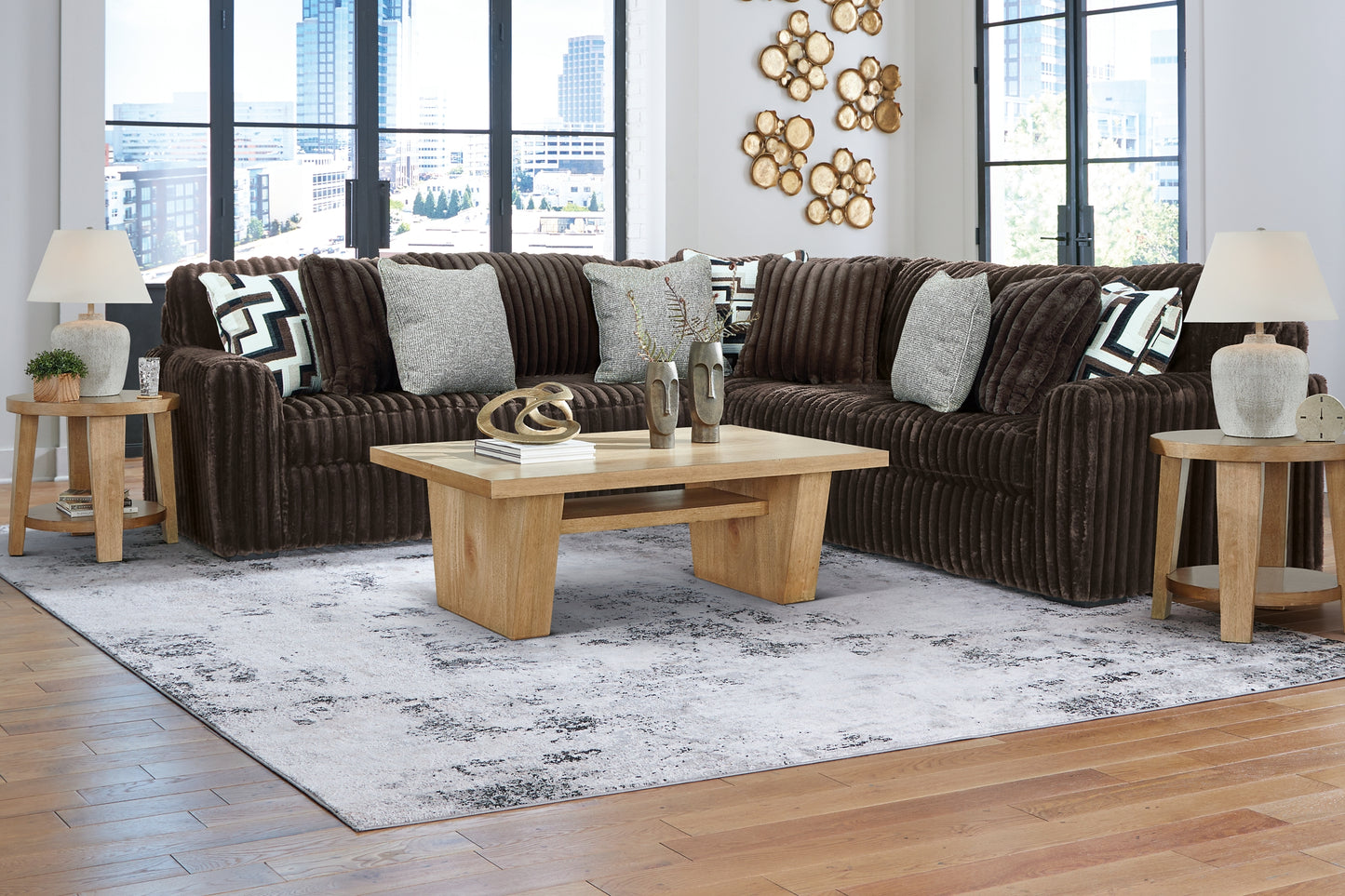 Midnight-Madness 3-Piece Sectional