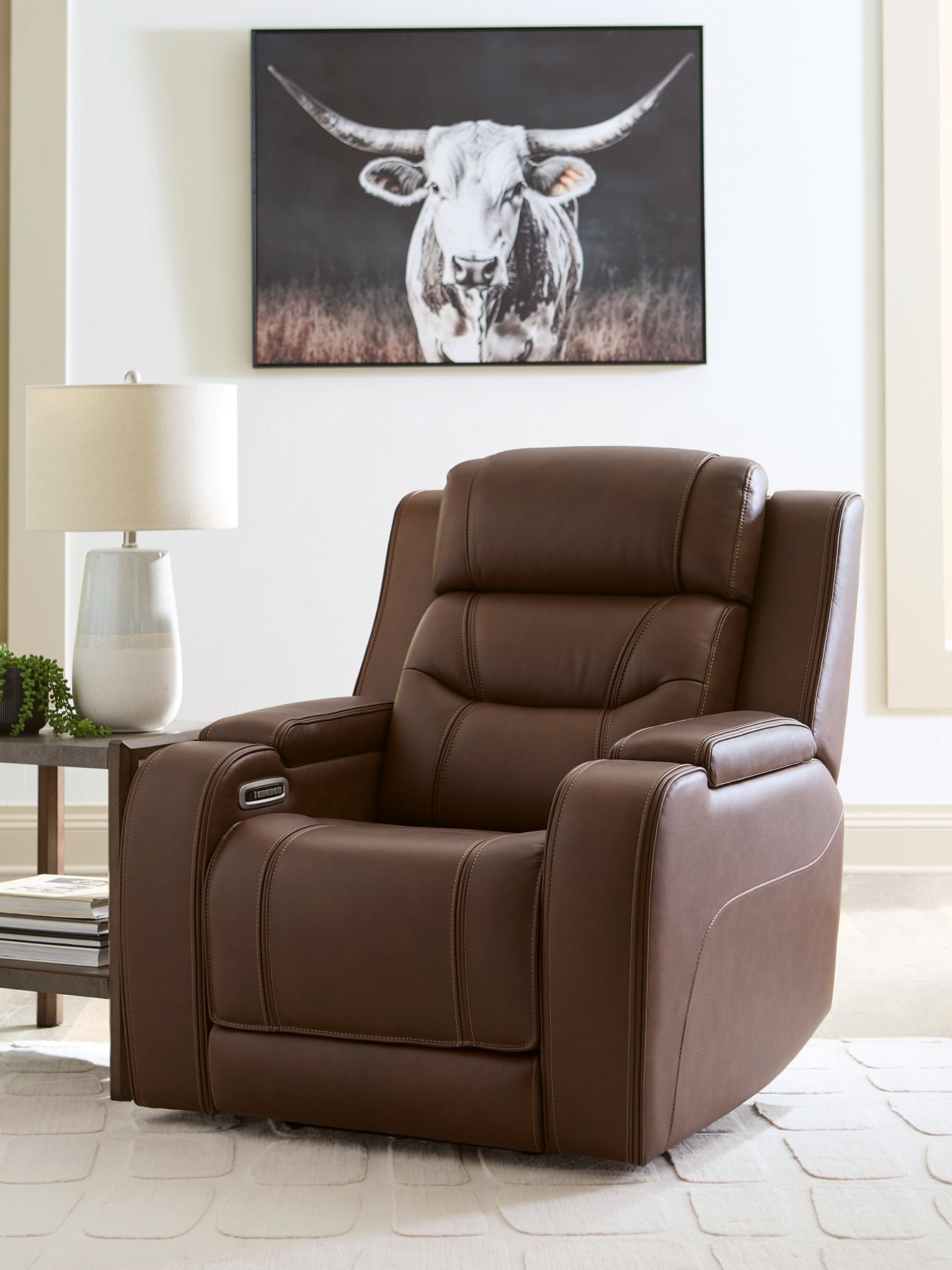 Knightington Power Recliner w/Audio Seating