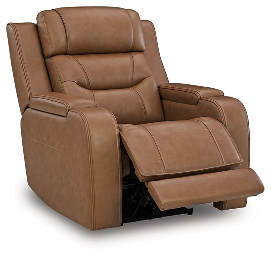 Knightington Power Recliner w/Audio Seating