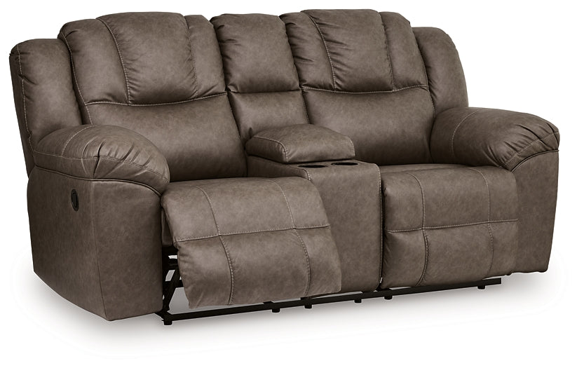 Lowilla DBL Rec Loveseat w/Console