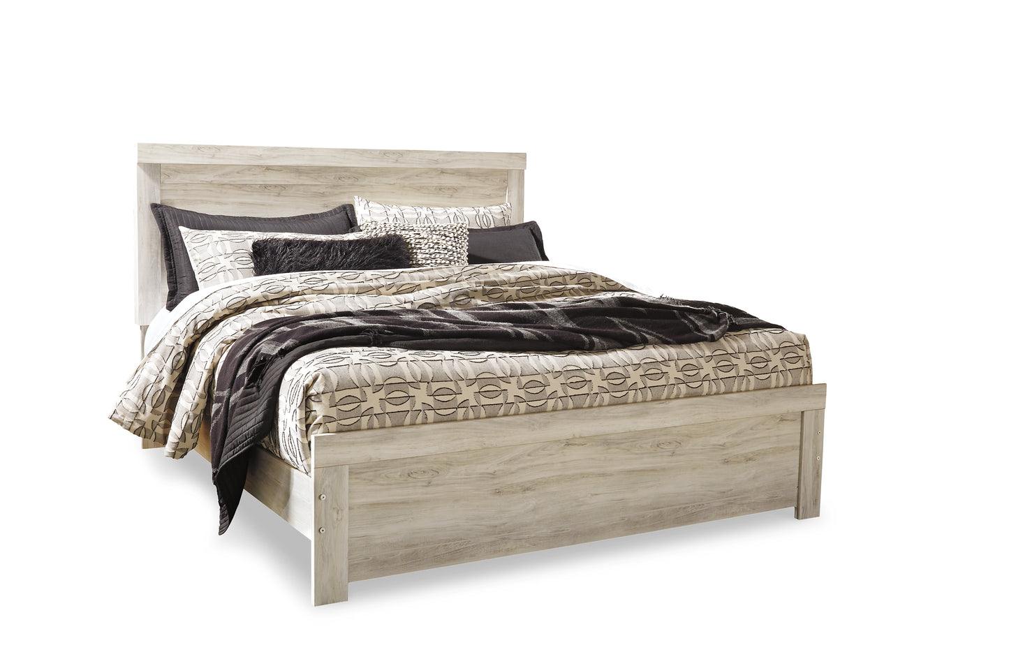 Bellaby Panel Bed With Mirrored Dresser, Chest And Nightstand