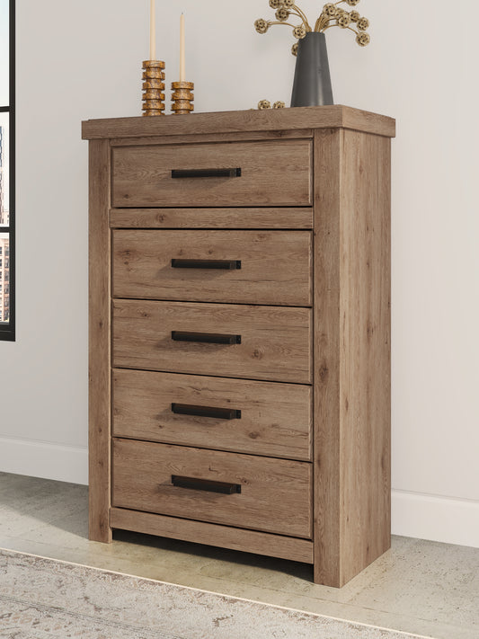 Oliandon Five Drawer Chest