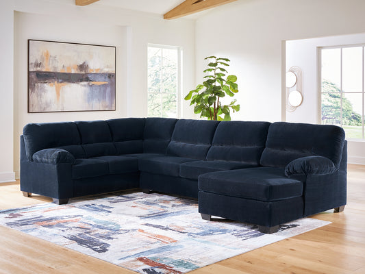 SimpleJoy 3-Piece Sectional with Chaise
