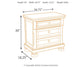 Robbinsdale Two Drawer Night Stand