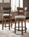 Valebeck UPH Swivel Barstool (1/CN) Brown