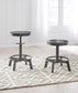 Torjin Swivel Stool (2/CN)