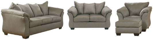 Sofa, Loveseat, Chair and Ottoman