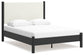 Cadmori  Upholstered Panel Bed