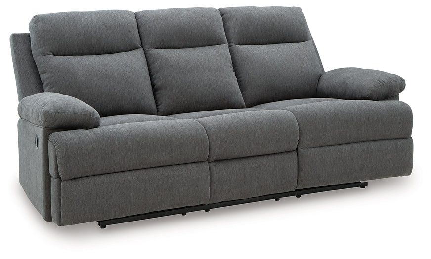 Side-Swipe REC Sofa w/Drop Down Table