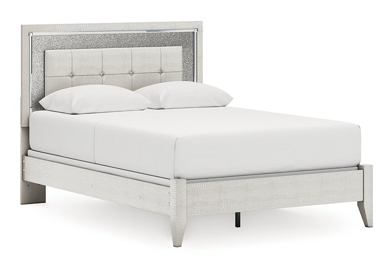 Zyniden  Upholstered Panel Bed