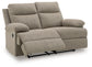 Side-Swipe Reclining Loveseat