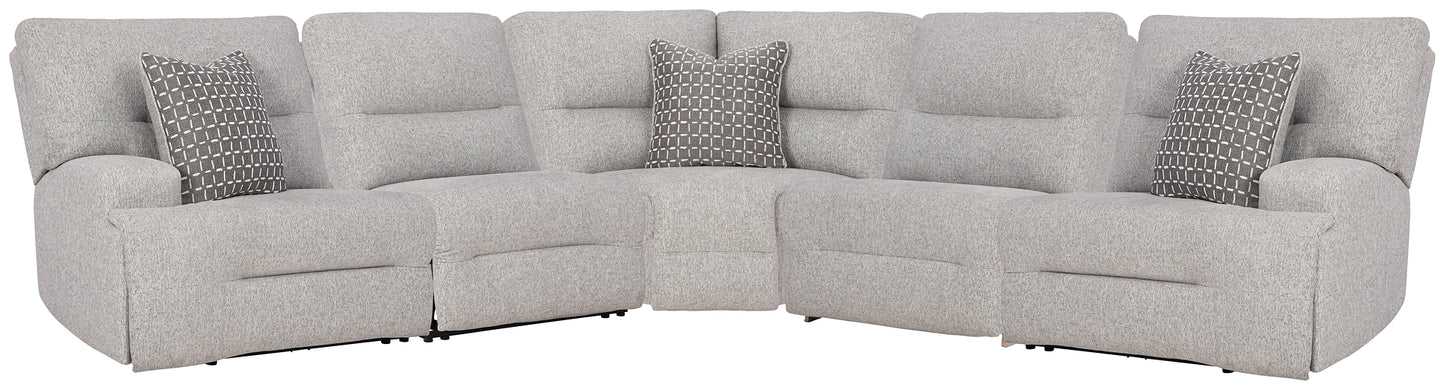 Acklen Place 5-Piece Power Reclining Sectional