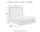 Chalanna  Upholstered Storage Bed