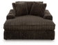 Midnight-Madness Oversized Chaise