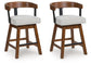 Ralene UPH Swivel Barstool (2/CN)