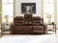 Knightington PWR REC Sofa w/Audio Seating