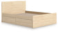 Onita Queen Panel Platform Bed with 1 Side Storage