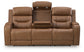 Knightington PWR REC Sofa w/Audio Seating