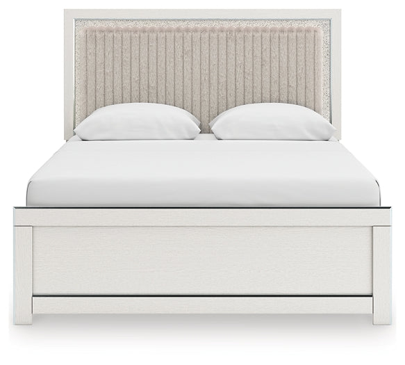 Zuraleus Queen Upholstered Panel Bed