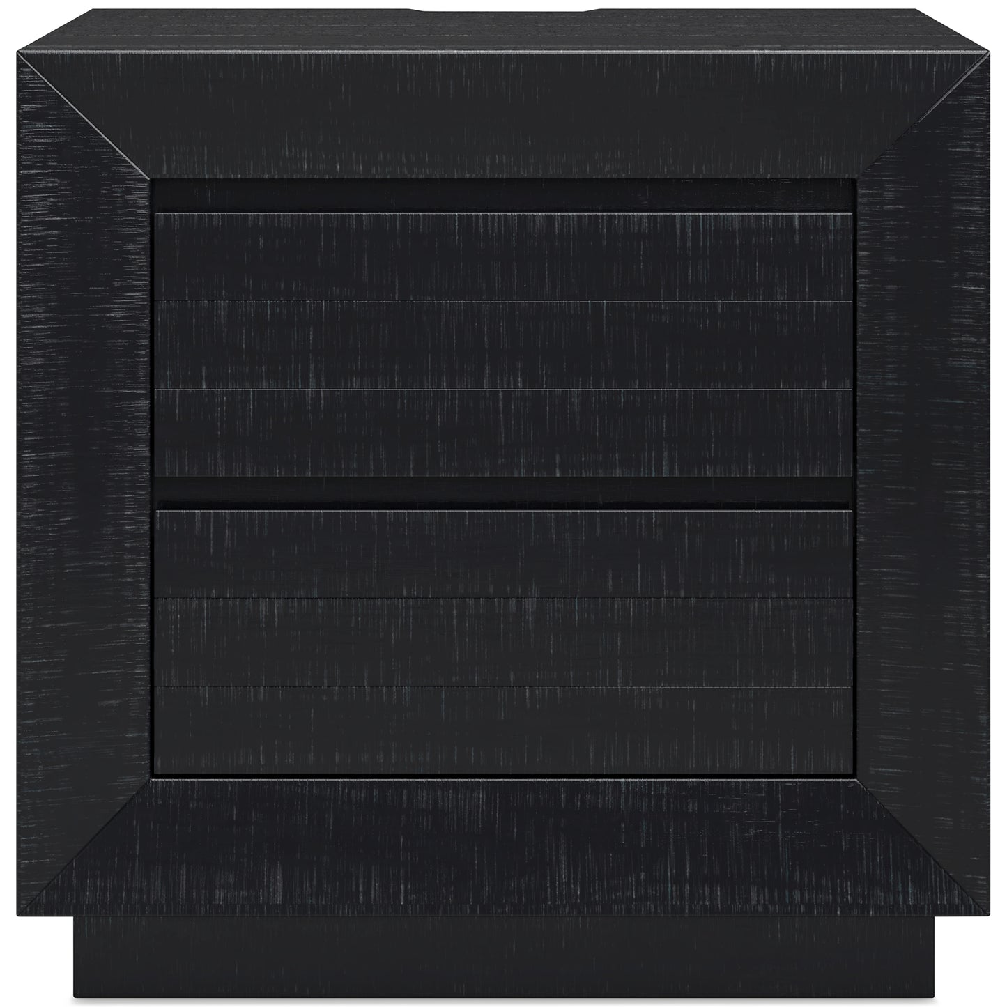 Londer California King Panel Bed with Mirrored Dresser and Nightstand