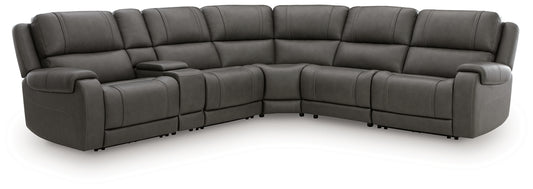 5Z - Pittson 6-Piece Power Reclining Sectional