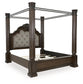 Maylee California King Canopy Bed