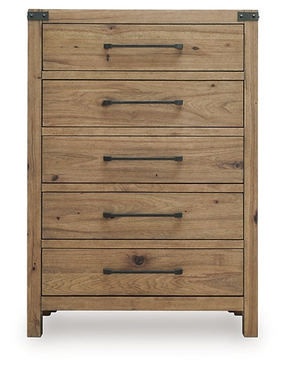 Ridgester Five Drawer Chest