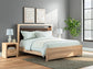 Kinlanni King Upholstered Panel Bed, Dresser, Mirror and Nightstand