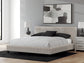 Zuraleus King Upholstered Bed, Dresser and Mirror