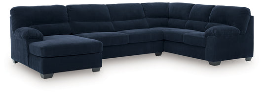 SimpleJoy 3-Piece Sectional with Chaise