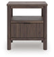 Pamytta Twin Upholstered Panel Platform Bed, Dresser, Mirror, Chest and Nightstand