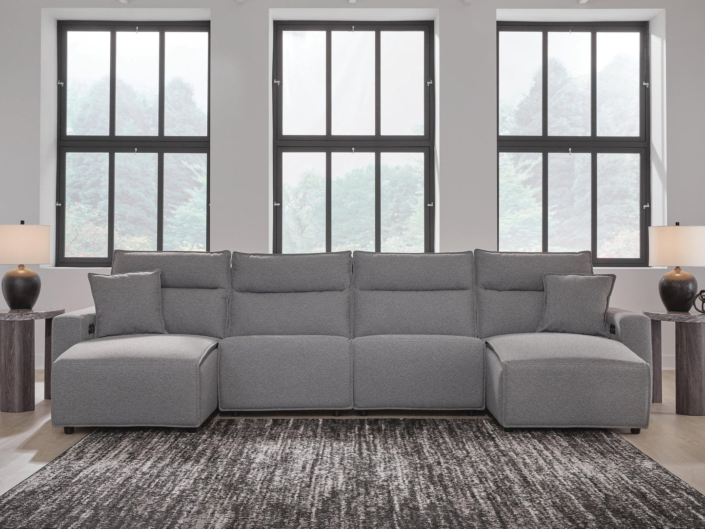 Modmax II 4-Piece Power Reclining Sectional with Chaise