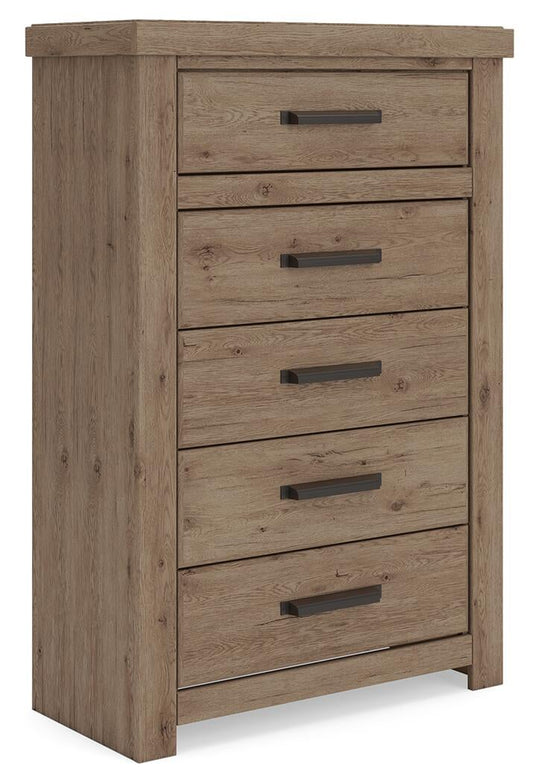 Oliandon Five Drawer Chest